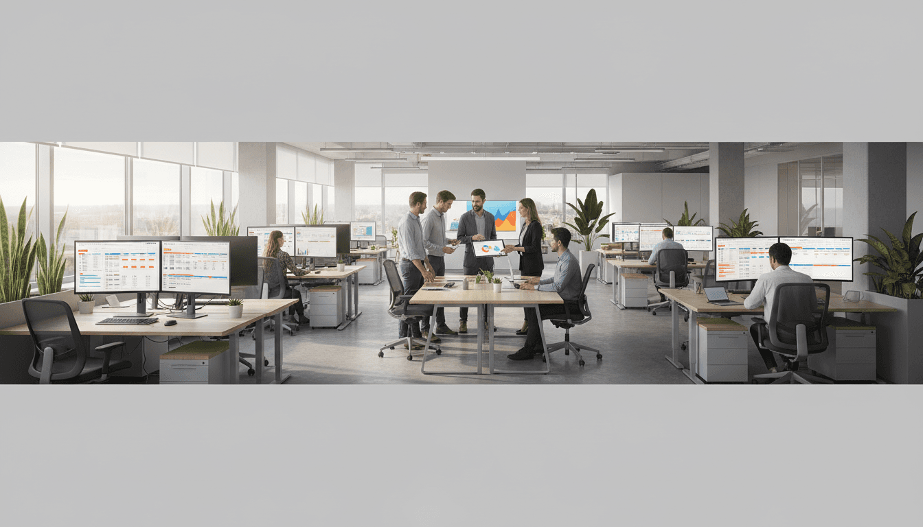 SEDGS AGENCY LTD team working on digital marketing strategy in modern office